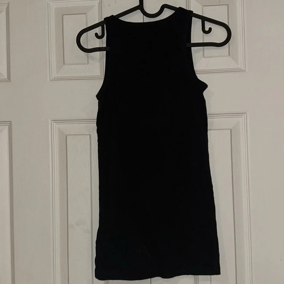 Y2K Guess Bedazzled  Black Tank Top Sz M - Picture 8 of 8